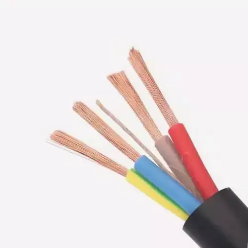 Elastyczny kabel sterowniczy z rdzeniem miedzianym w izolacji z PVC